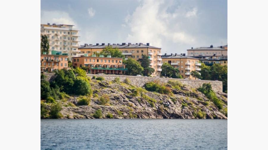Vy från Stora Essingen
